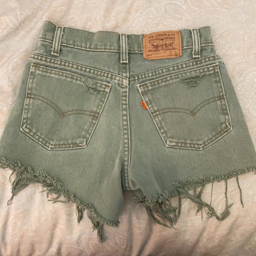 Levi's Vintage Orange Tab Shorts - Green